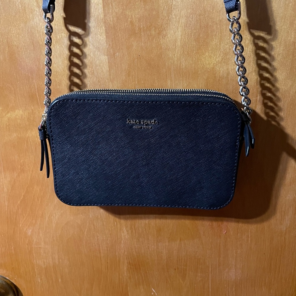 Kate Spade double zip small crossbody